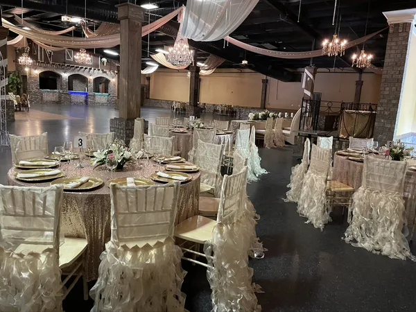 Quinceañera waltz with chambelanes at La Hacienda — 200 guests