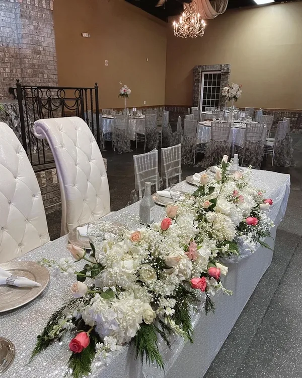 Full reception panoramic of Sala Mayor at La Hacienda — 260 guests